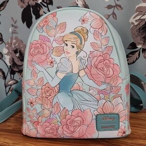 Cinderella pink roses backpack NEW PRICE FIRM